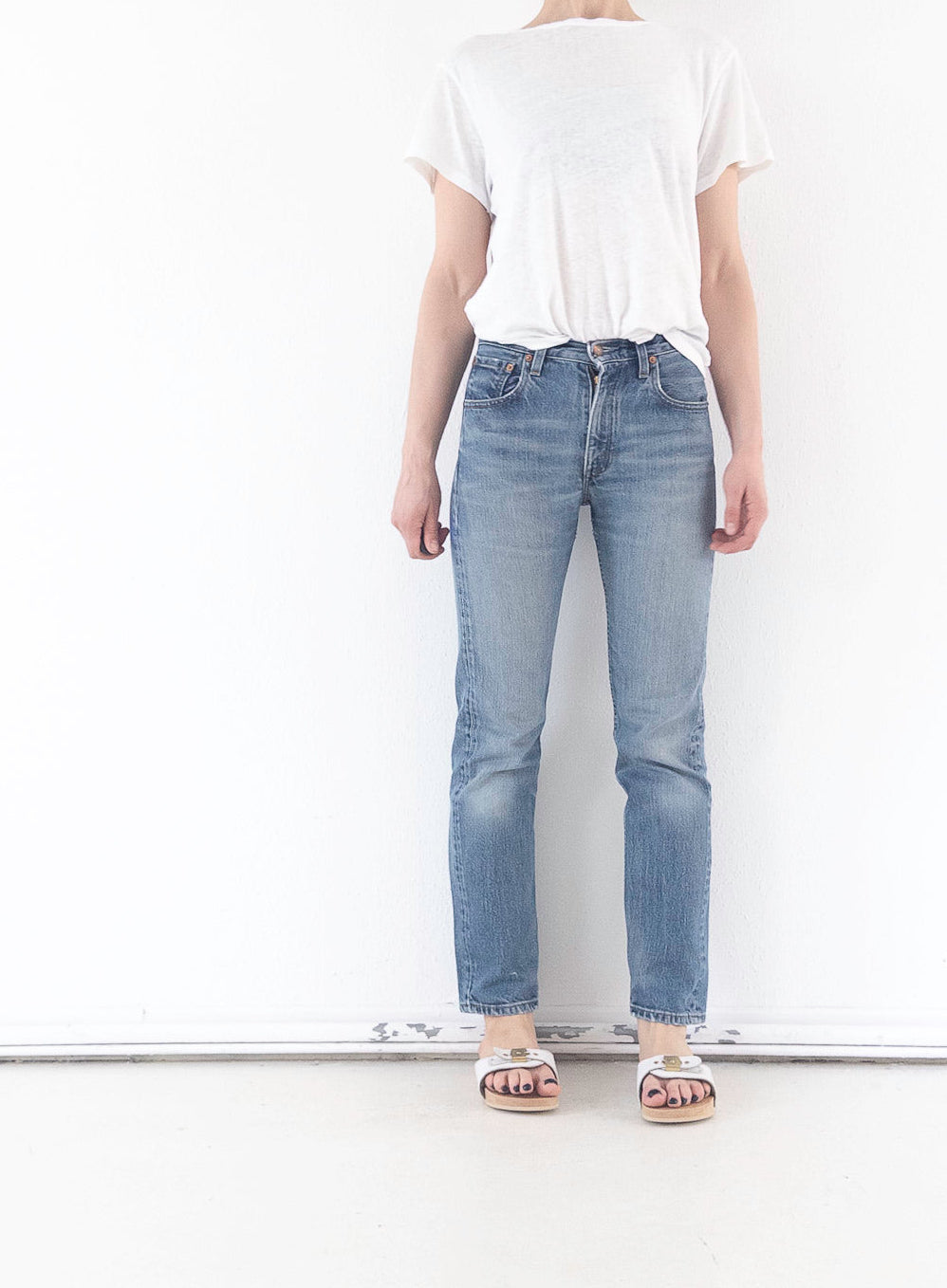 W25 L30 Levis 505 90s Vintage Made in Italy