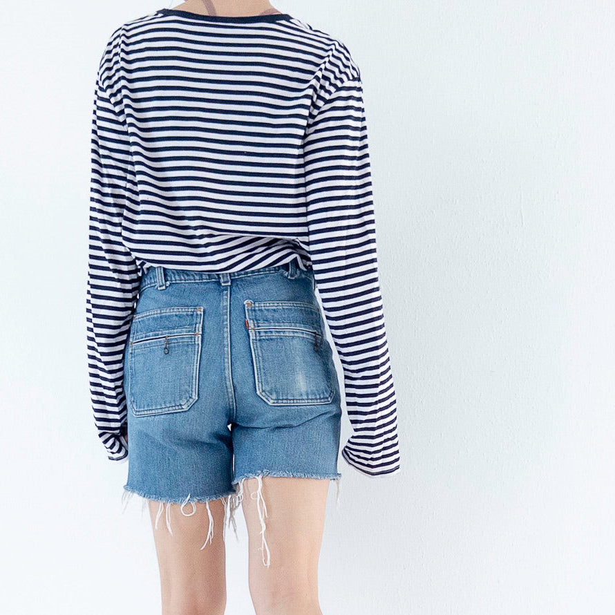 W30 Levis 680 Boyfriend Shorts| Cutoffs | 70s Vintage Made in USA
