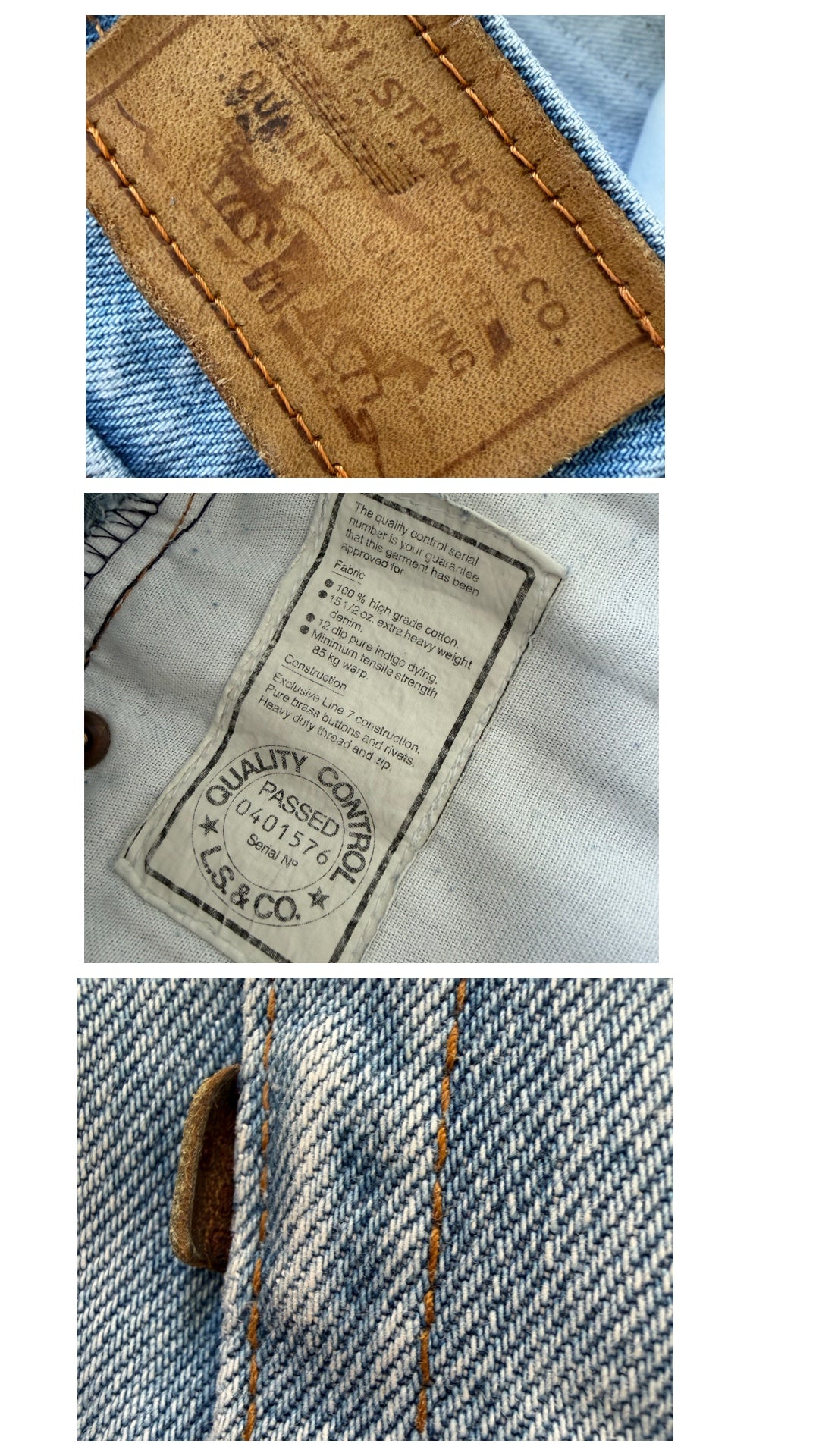 W29 Levis 545 Leather Tab Shorts| Cutoffs | 70s Vintage Made in Belgium