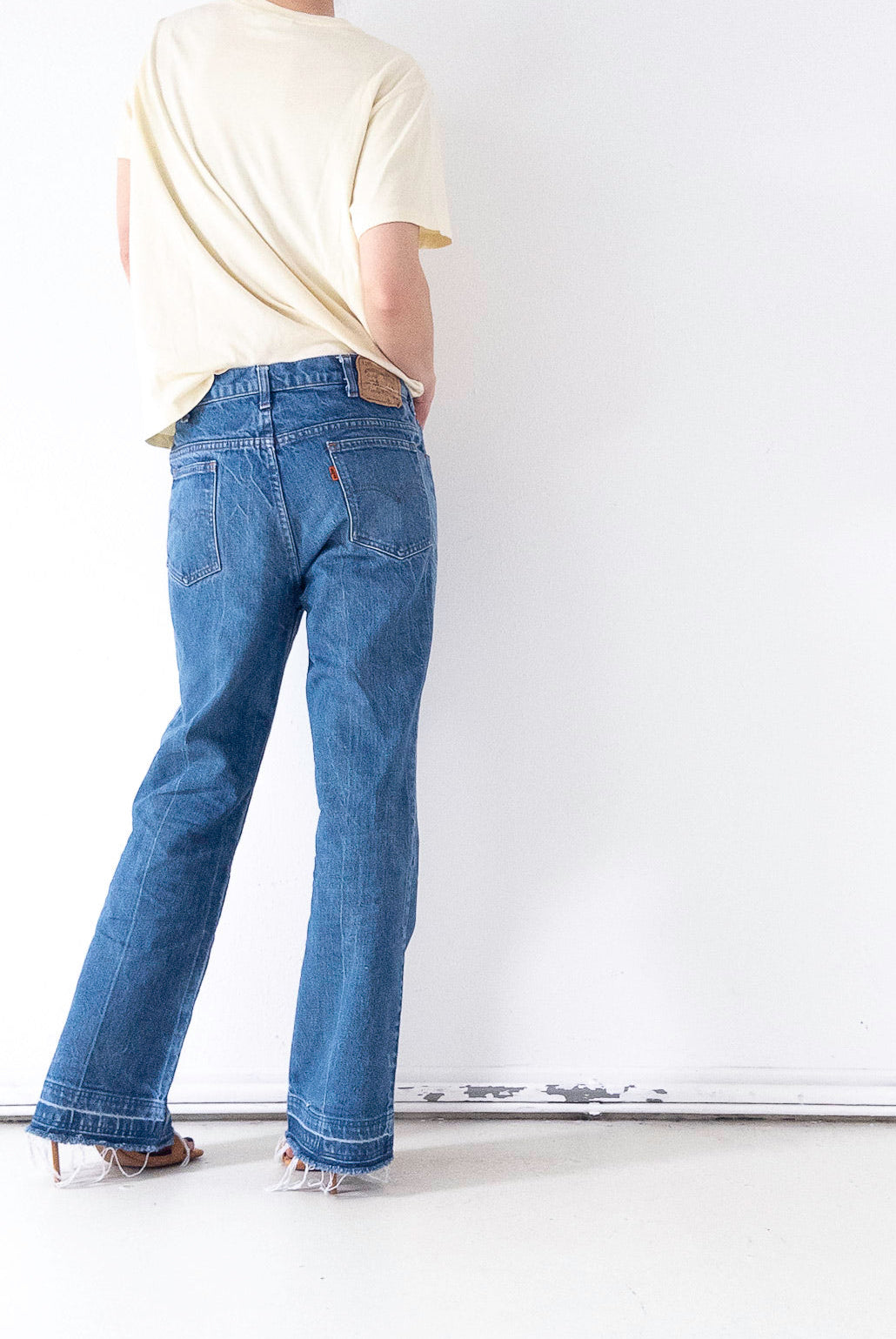 W31-32 L32 Levis 632 Flared Jeans 80s Vintage Made in Belgium