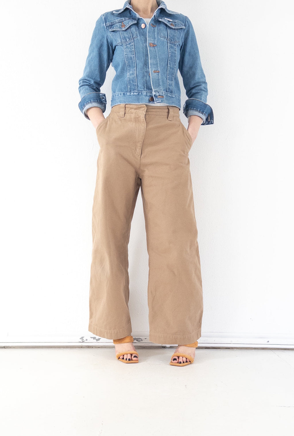 Gr. XXS - XS Wrangler Jeansjacke 70s Vintage Made in USA