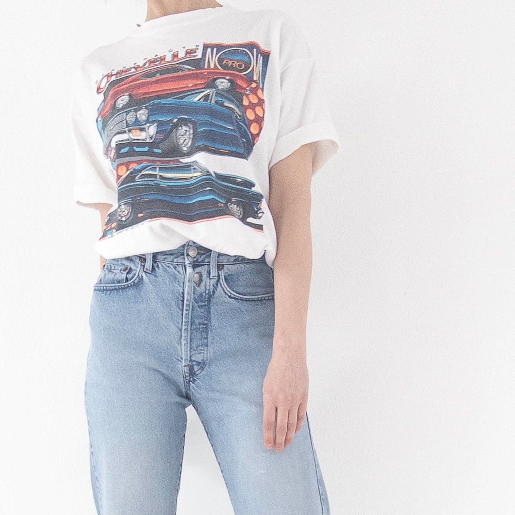Gr. L Andy's Tee Shirts Chevrolet Chevelle Nova Pro Class Acts T-Shirt 90s Vintage Made in USA