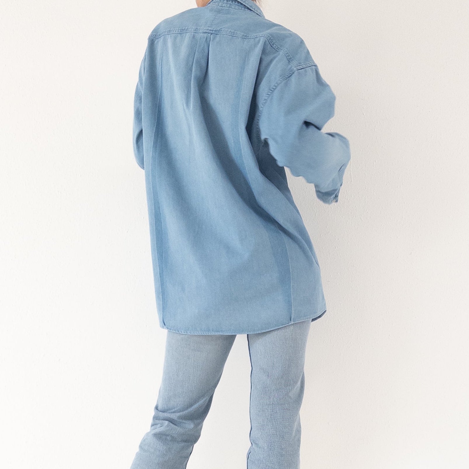 Gr.XL Polo by Ralph Lauren Jeanshemd 80s Vintage Made in USA