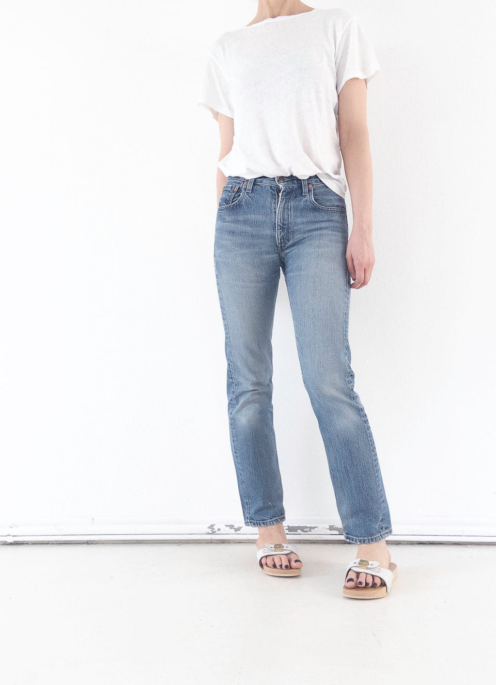 W25 L30 Levis 505 90s Vintage Made in Italy