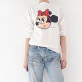 Gr. S Walt Disney Productions  Minnie Mouse Disney Raglan Crewneck 70s / 80s Vintage Made in USA