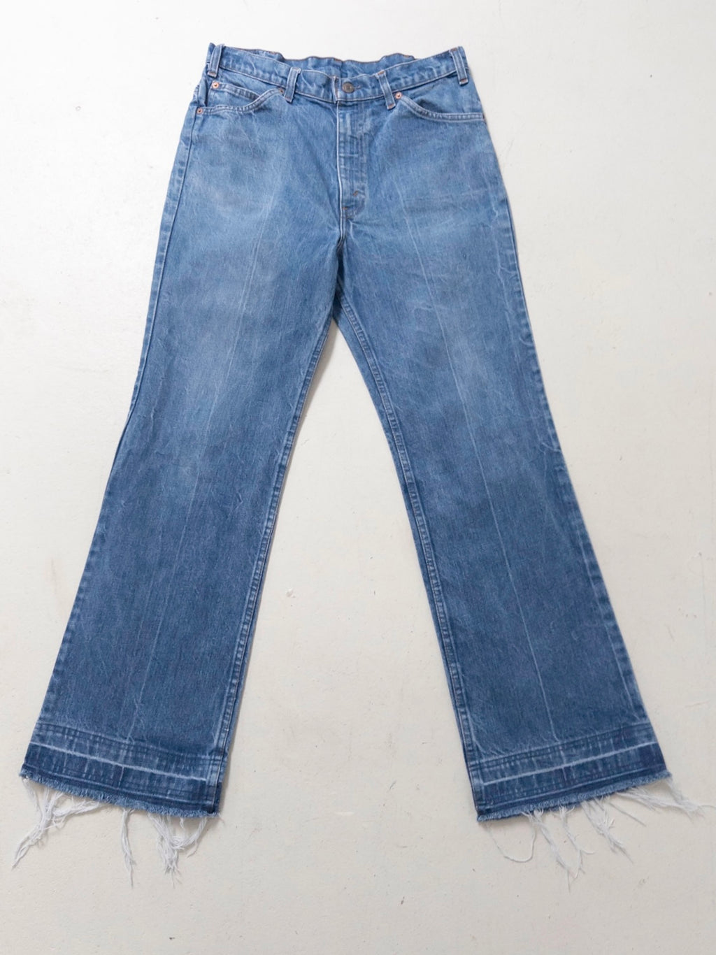 W31-32 L32 Levis 632 Flared Jeans 80s Vintage Made in Belgium