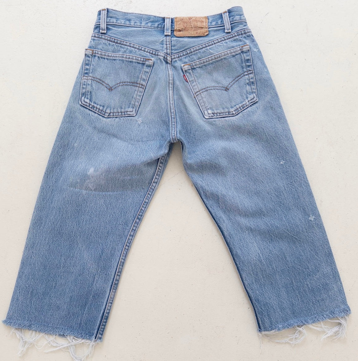 W25 -26 Levis 501 Shorts| Capri Cutoffs | 70s 80s Vintage Made in USA