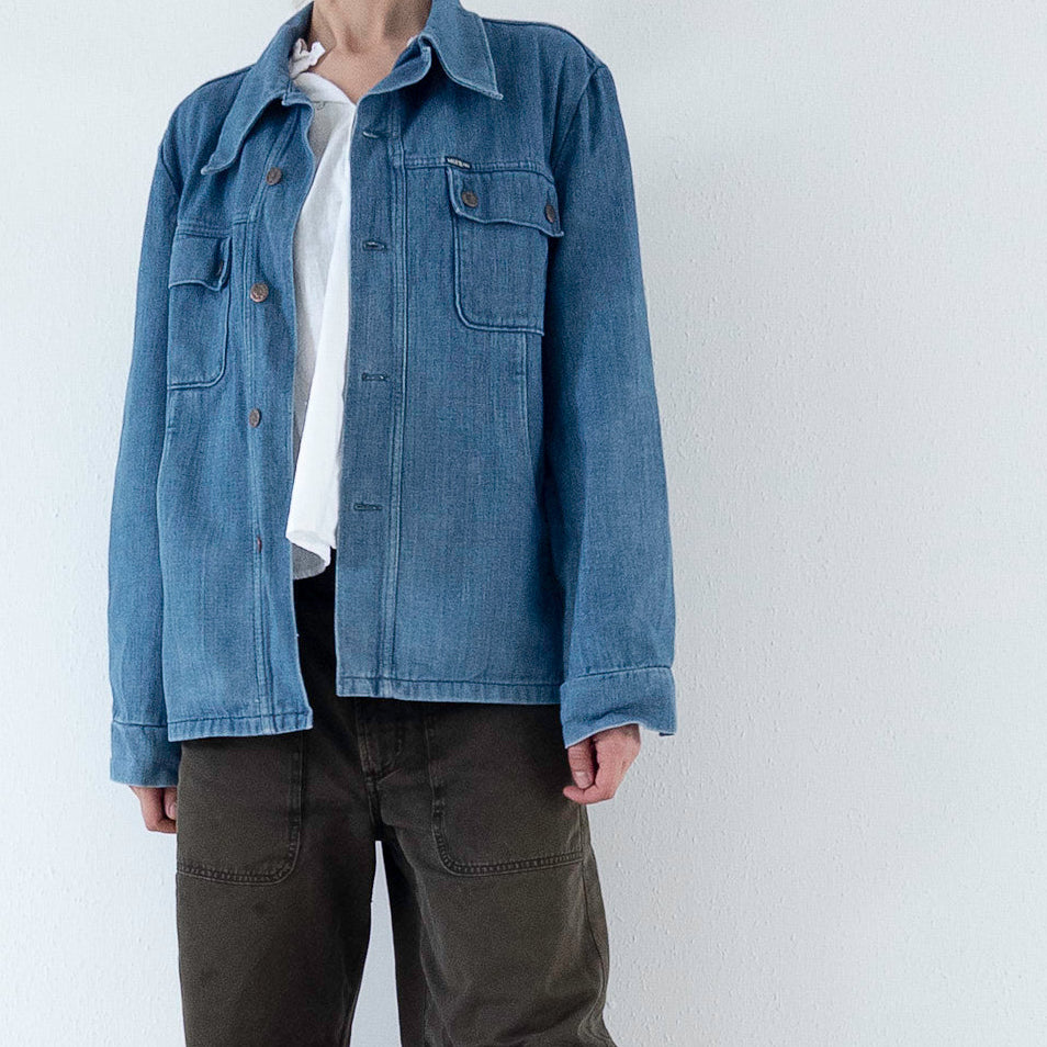 Gr. L Mustang Jeansjacke Jeanshemd 70s Vintage Made in Germany