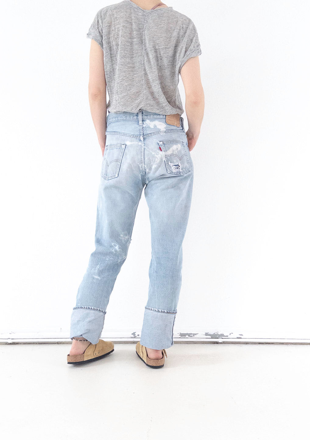 W32 L36 Levis 501 Selvedge Redline 80s Vintage Made in USA
