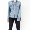 Gr. M Levis 505 Trucker Jacket 80s Vintage Made in Croatia