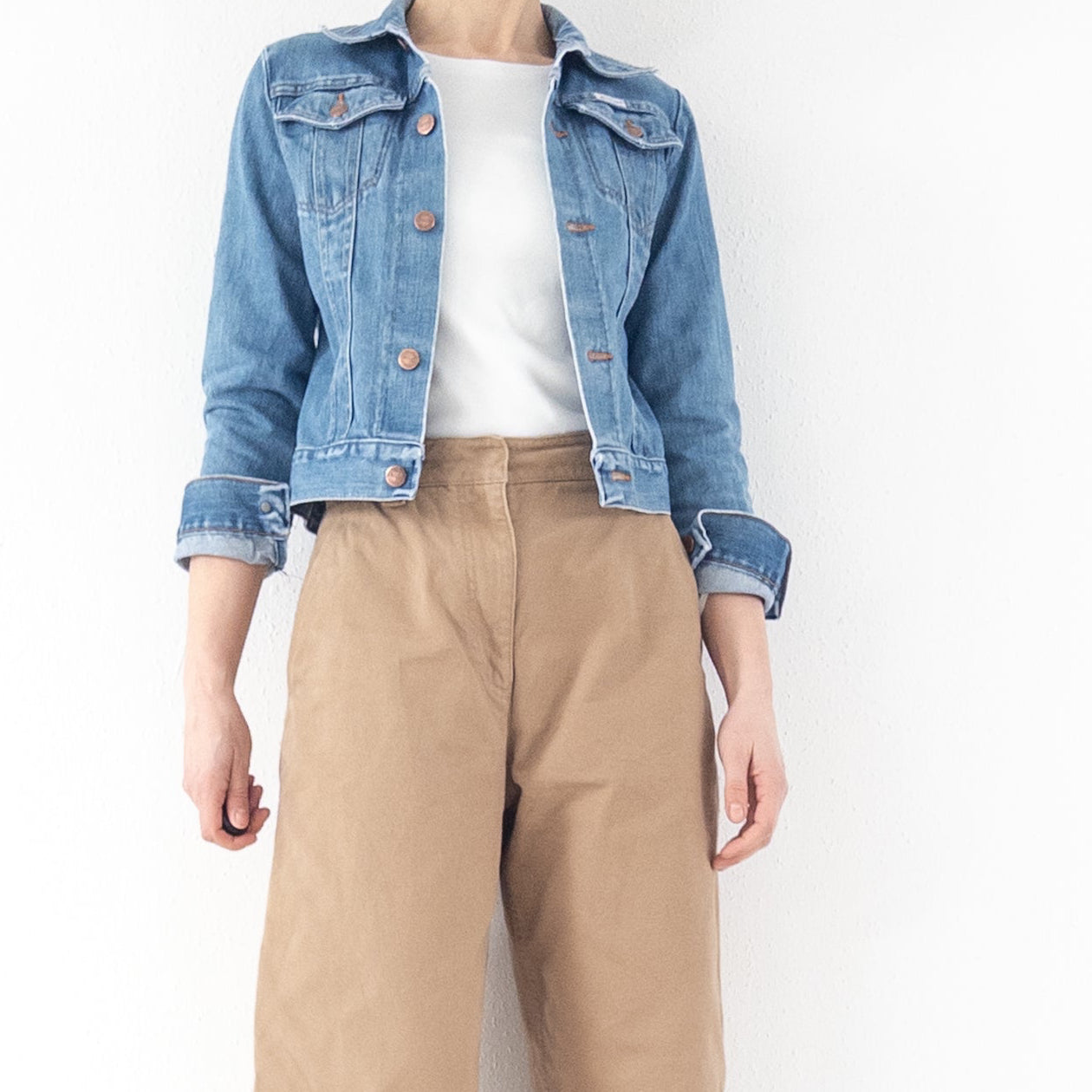 Gr. XXS - XS Wrangler Jeansjacke 70s Vintage Made in USA