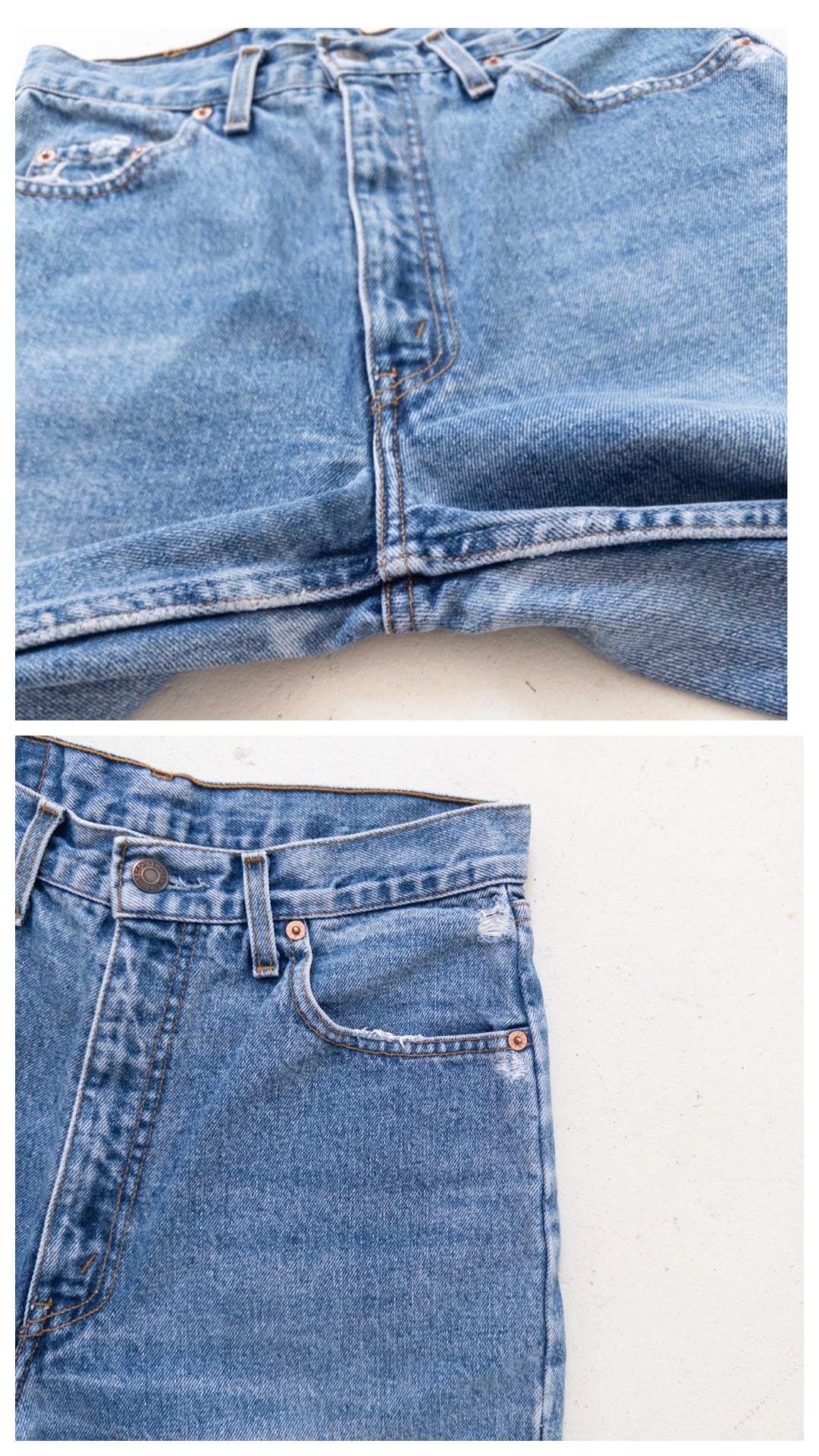 W29 -30 Levis 881 Boyfriend Shorts| Cutoffs | 90s Vintage Made in Belgium