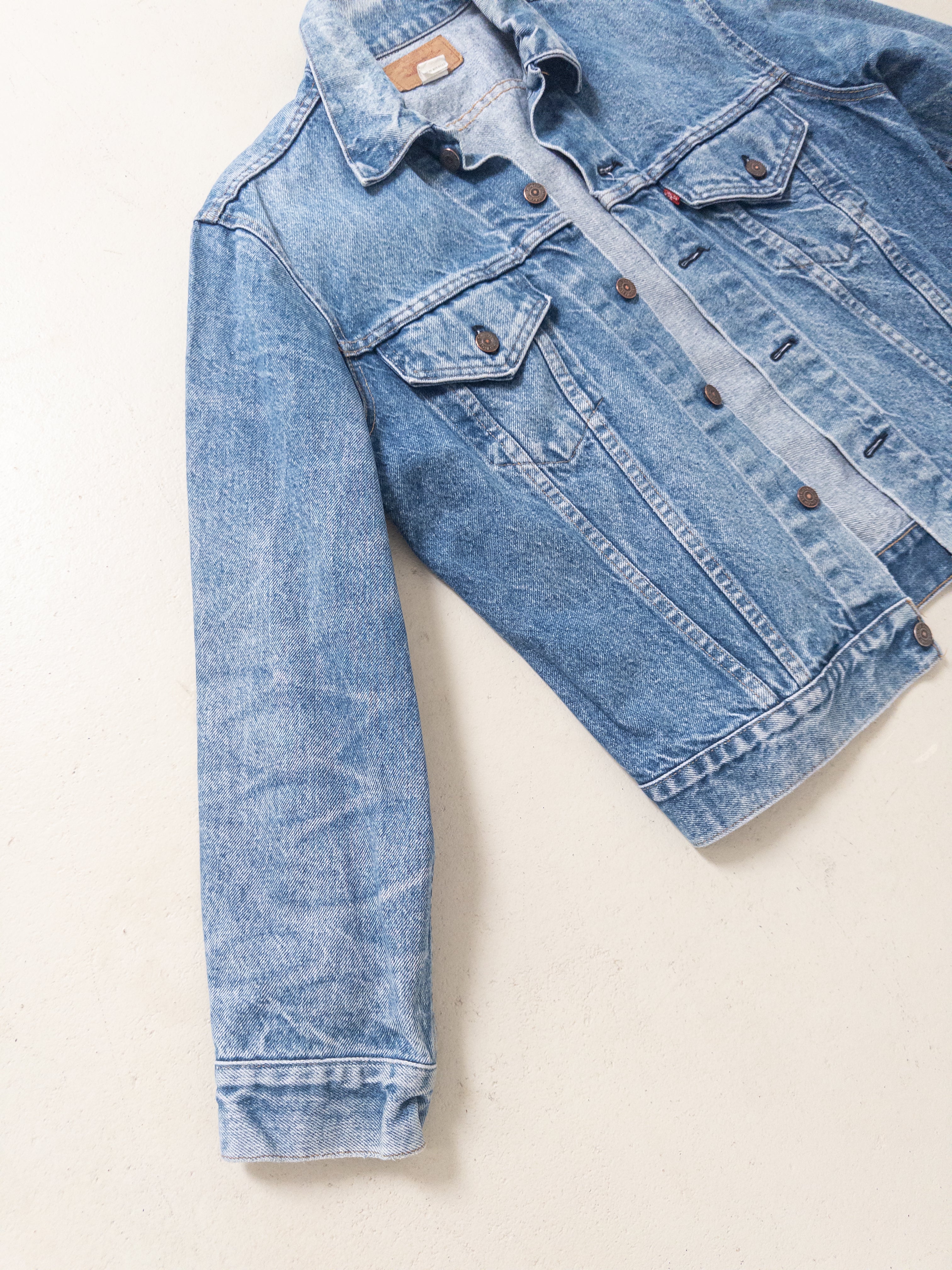 Gr. L Levis 505 Trucker Jacket 70s Vintage Made in USA