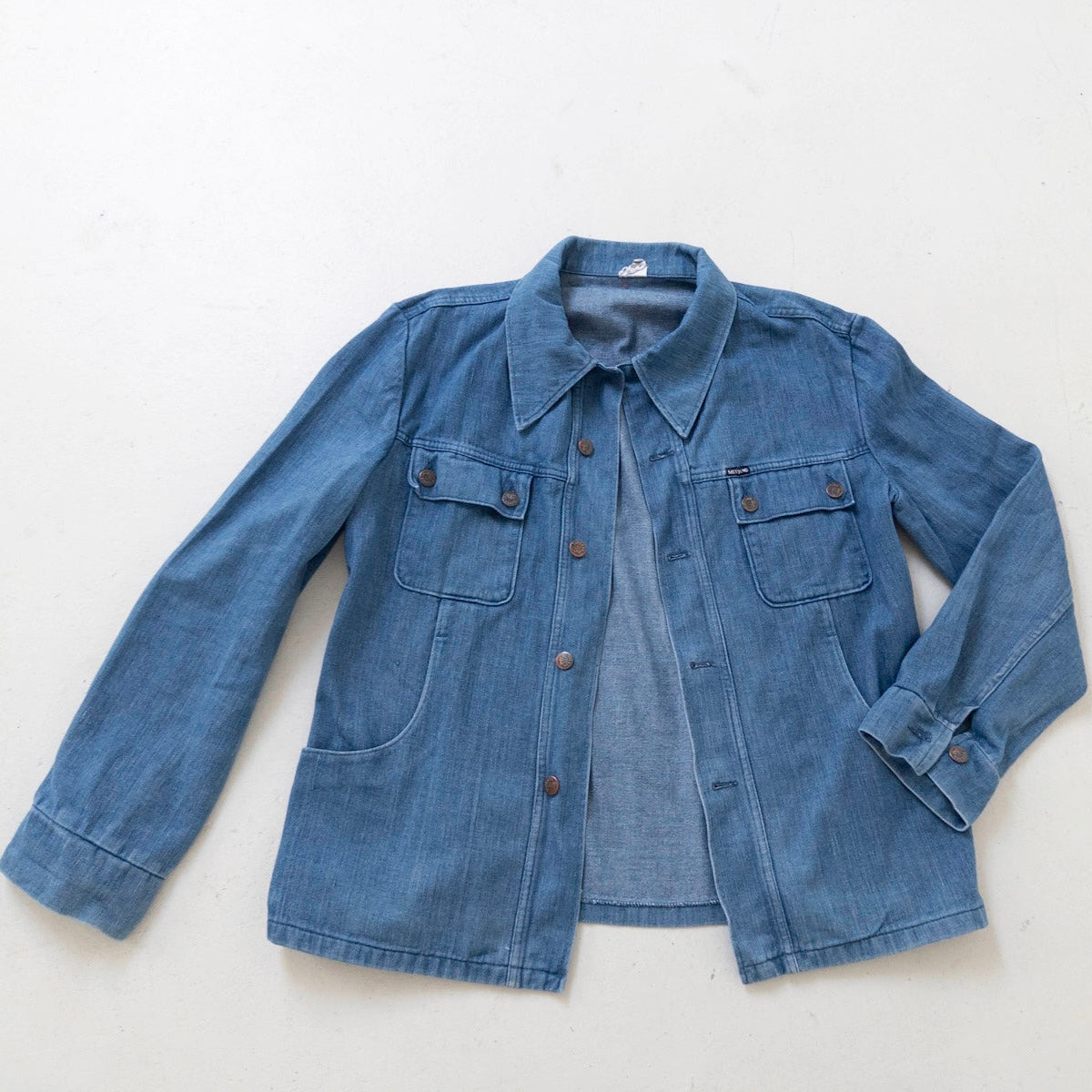 Gr. L Mustang Jeansjacke Jeanshemd 70s Vintage Made in Germany