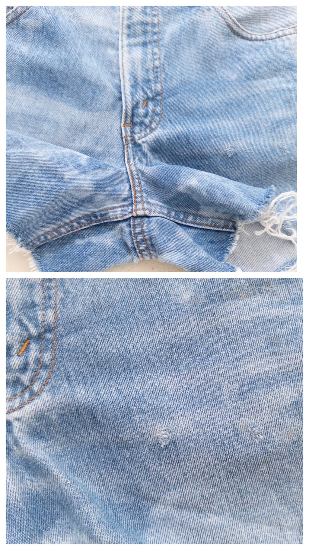 W29 Levis 545 Leather Tab Shorts| Cutoffs | 70s Vintage Made in Belgium