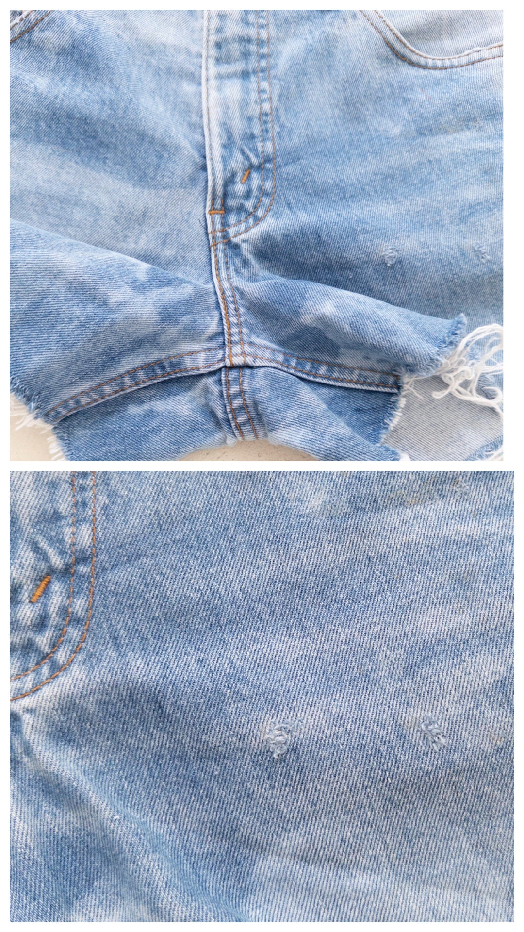W29 Levis 545 Leather Tab Shorts| Cutoffs | 70s Vintage Made in Belgium