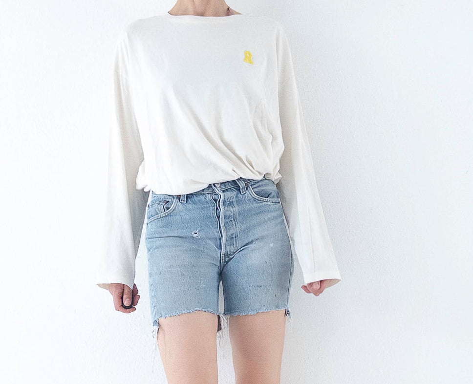 W25 - 26 Levis 501 Shorts| Cutoffs | 80s Vintage Made in USA