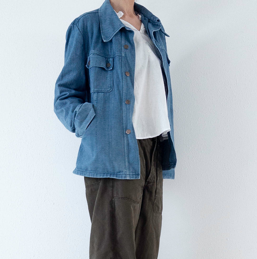 Gr. L Mustang Jeansjacke Jeanshemd 70s Vintage Made in Germany