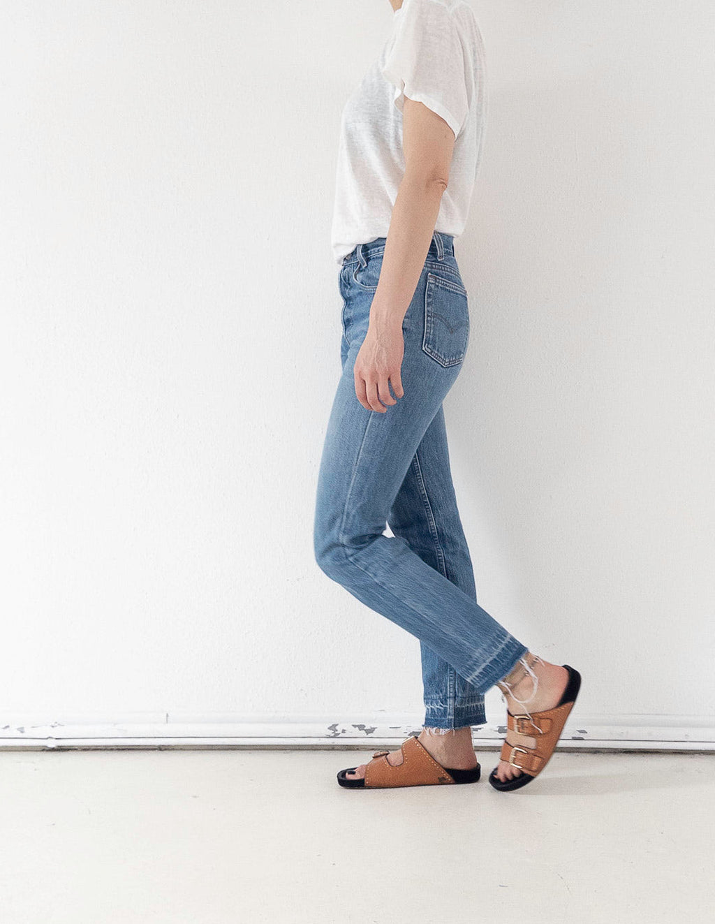 W25 L30 Levis 501 Student Reworked 90s Vintage Made in USA