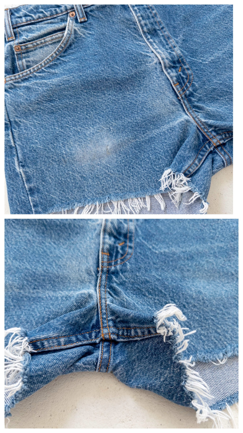 W33 Levis 505 Shorts 90s Vintage Cutoffs