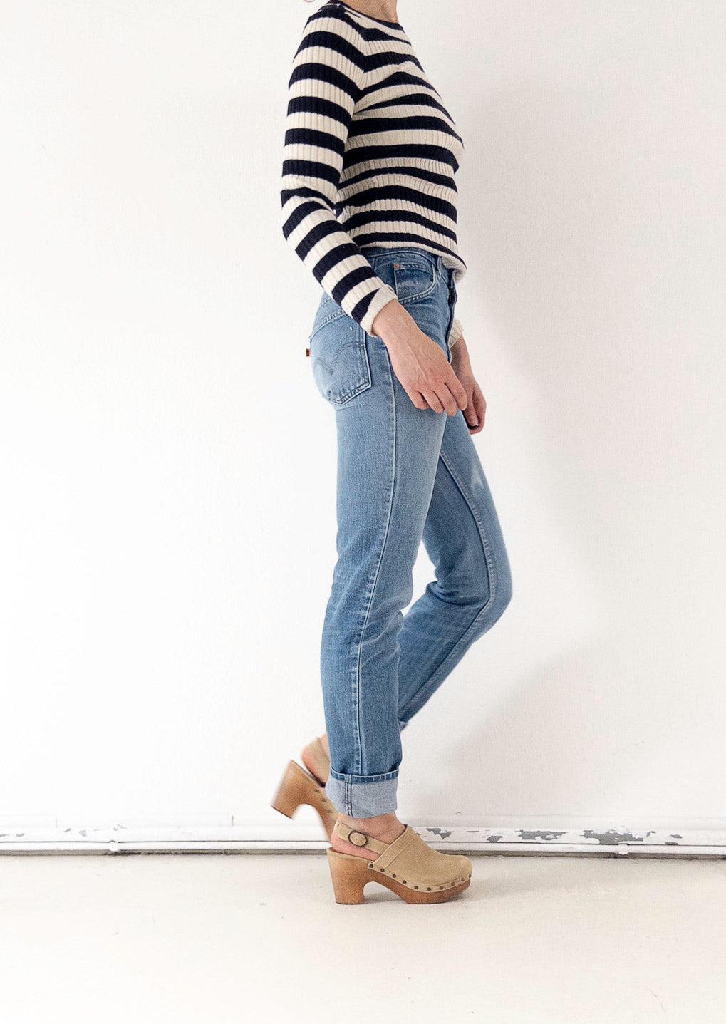 W25-26 L34  Levis 631 Jeans 80s Vintage