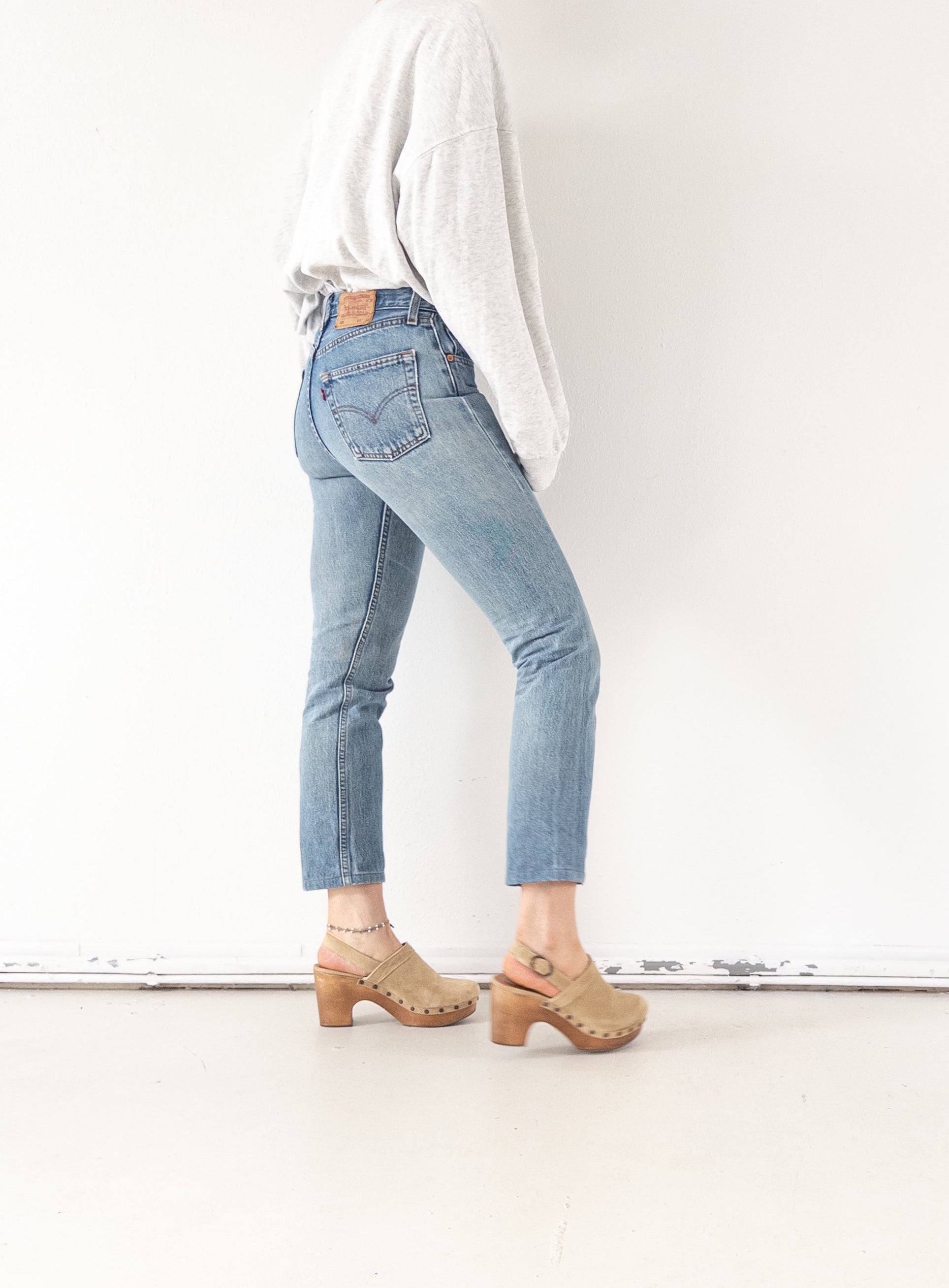 Gr. 25 Levis 501 90s Vintage Made in Poland Reworked