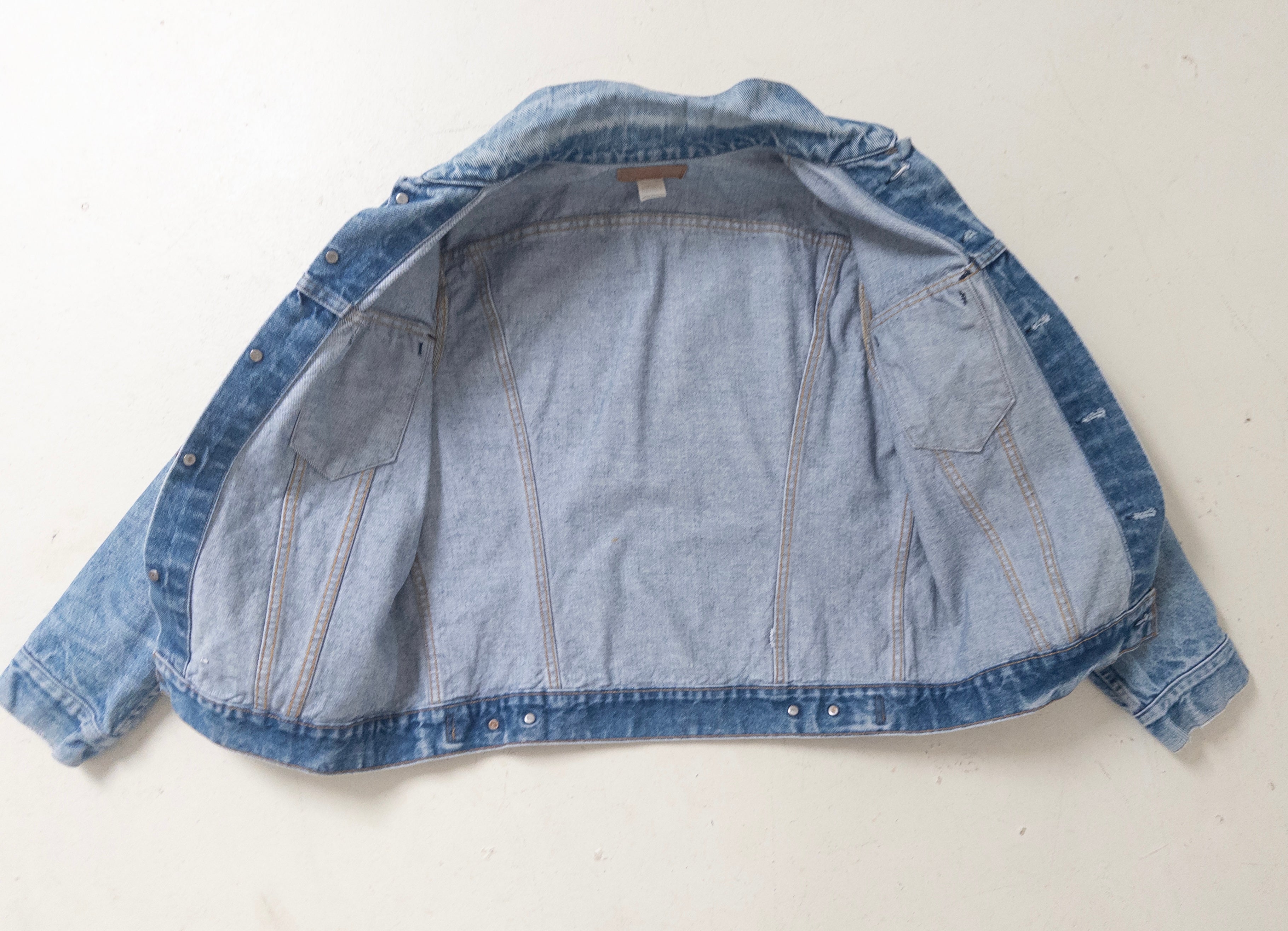 Gr. L Levis 505 Trucker Jacket 70s Vintage Made in USA