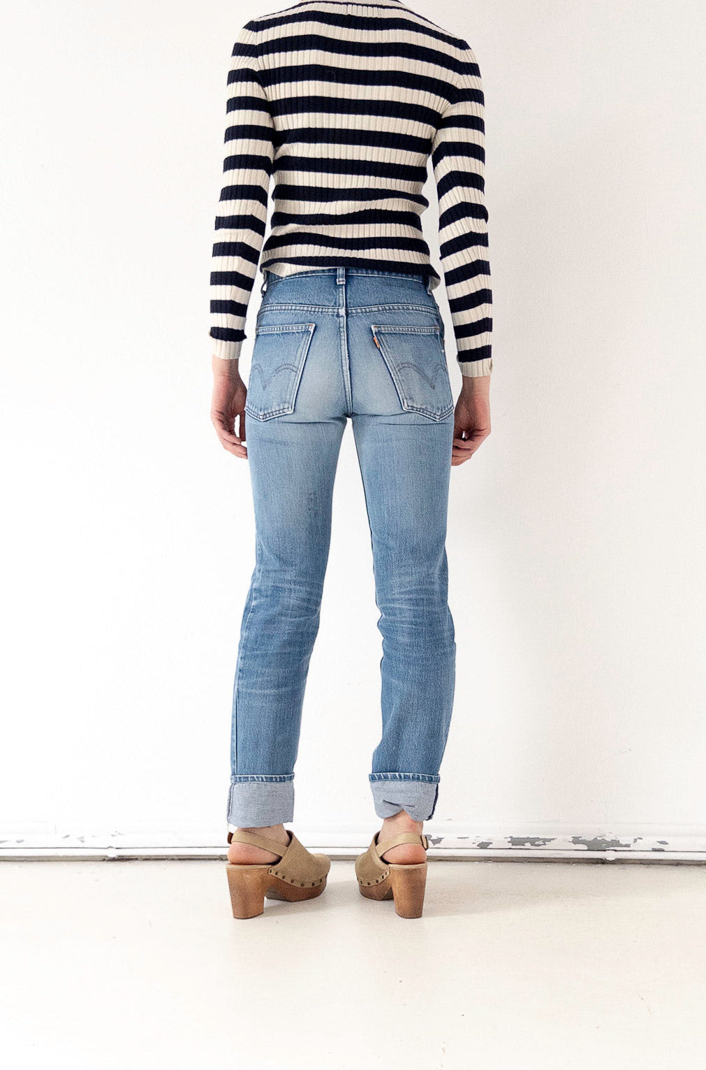 W25-26 L34  Levis 631 Jeans 80s Vintage