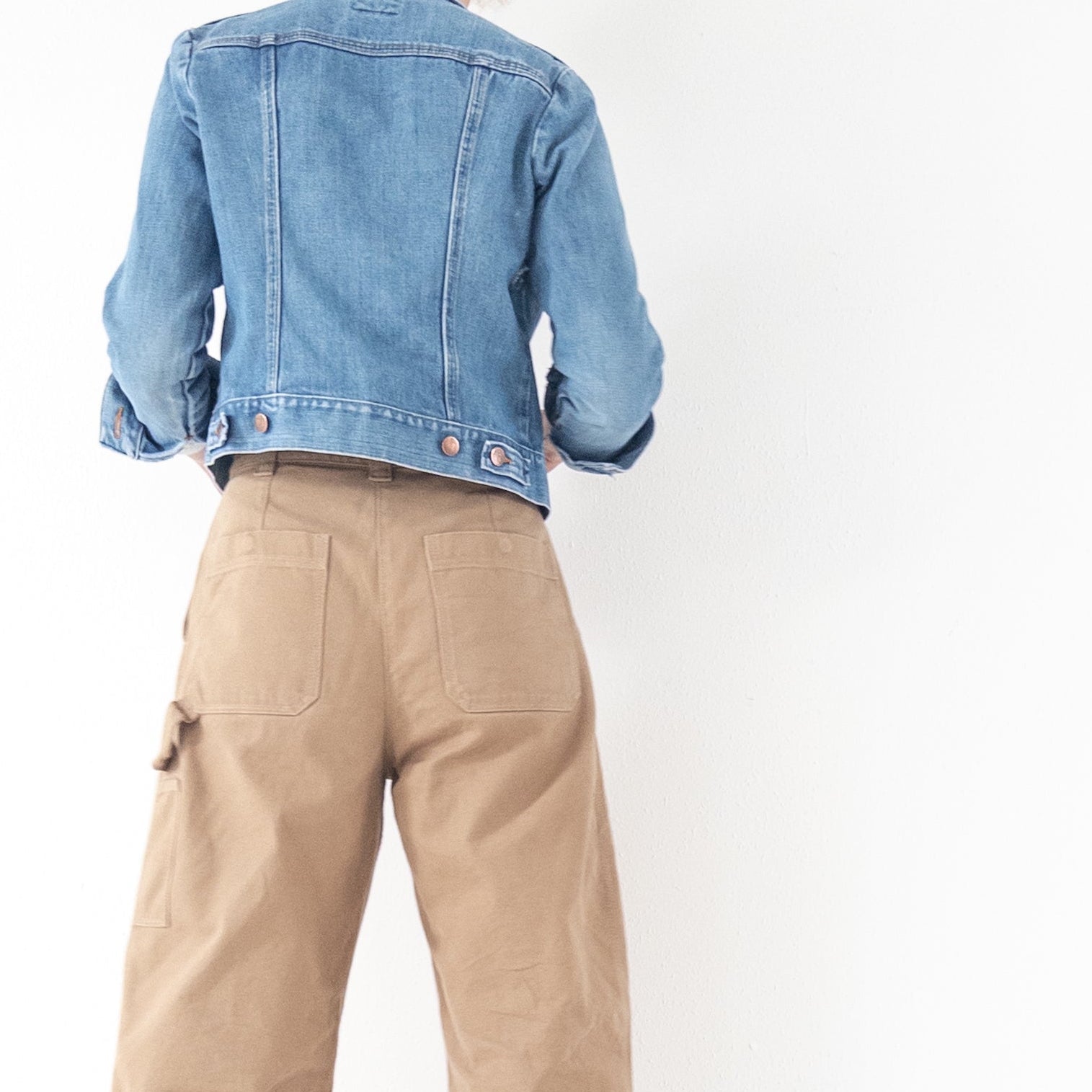 Gr. XXS - XS Wrangler Jeansjacke 70s Vintage Made in USA