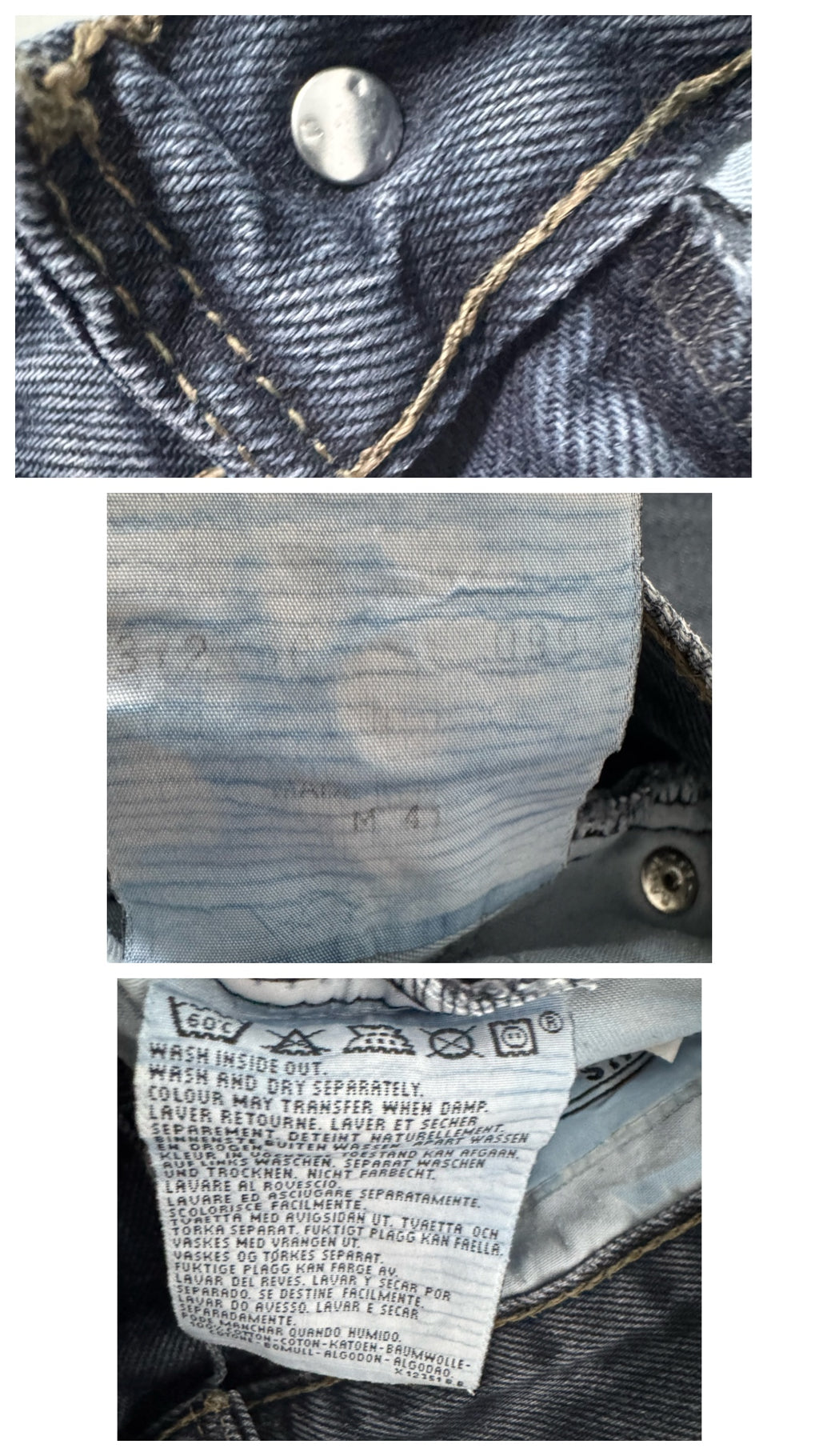 Gr. 27 Levis 881 90s Vintage Made in Belgium