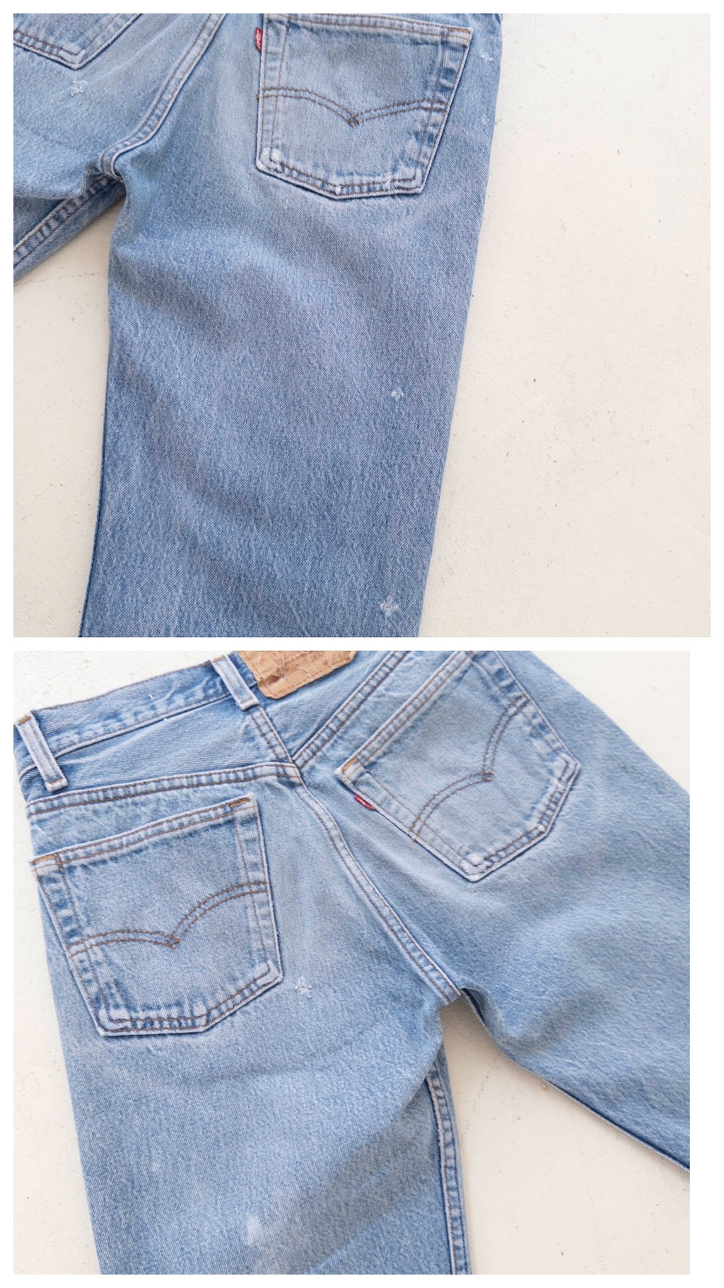 W25 -26 Levis 501 Shorts| Capri Cutoffs | 70s 80s Vintage Made in USA