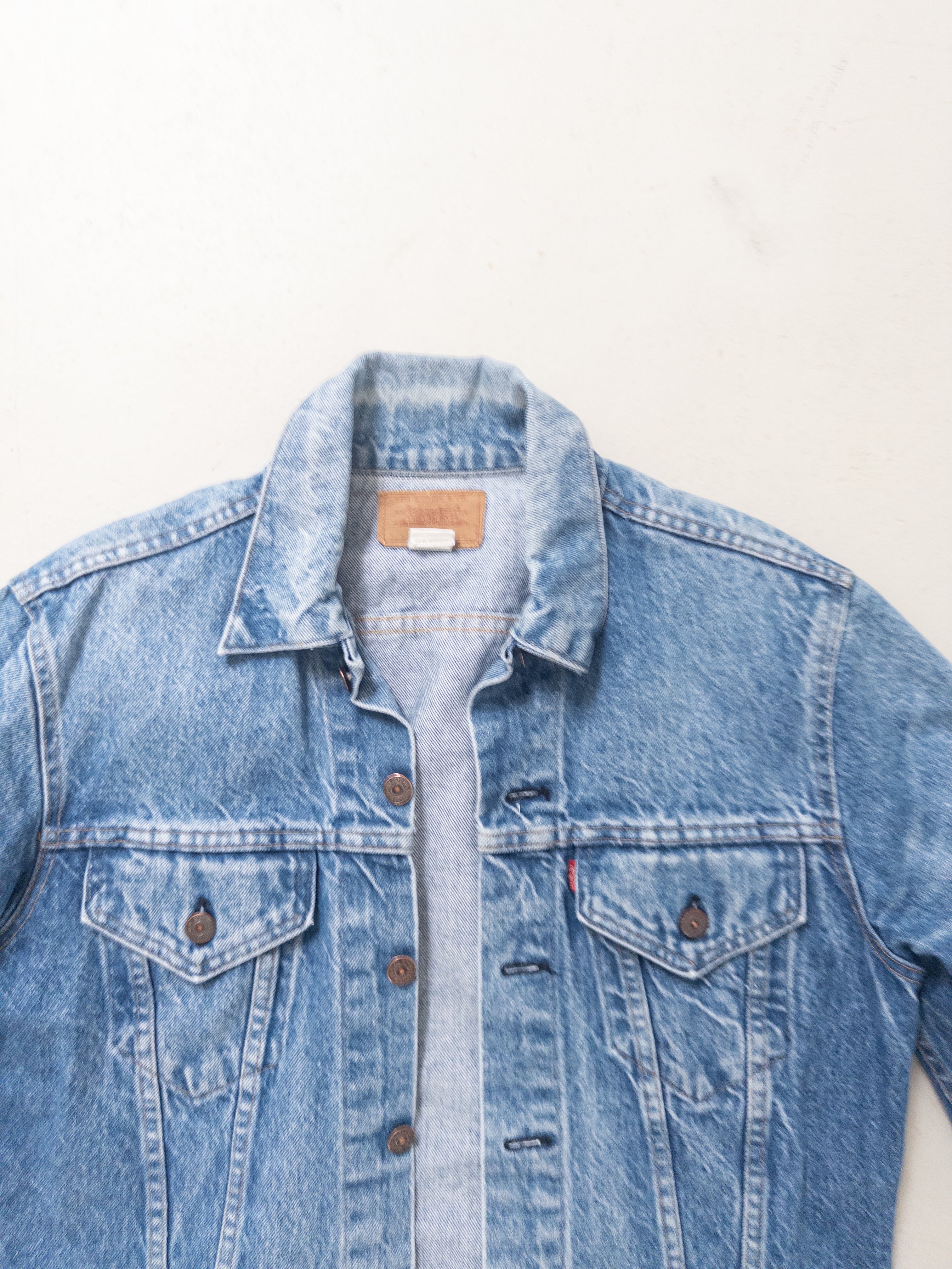 Gr. L Levis 505 Trucker Jacket 70s Vintage Made in USA