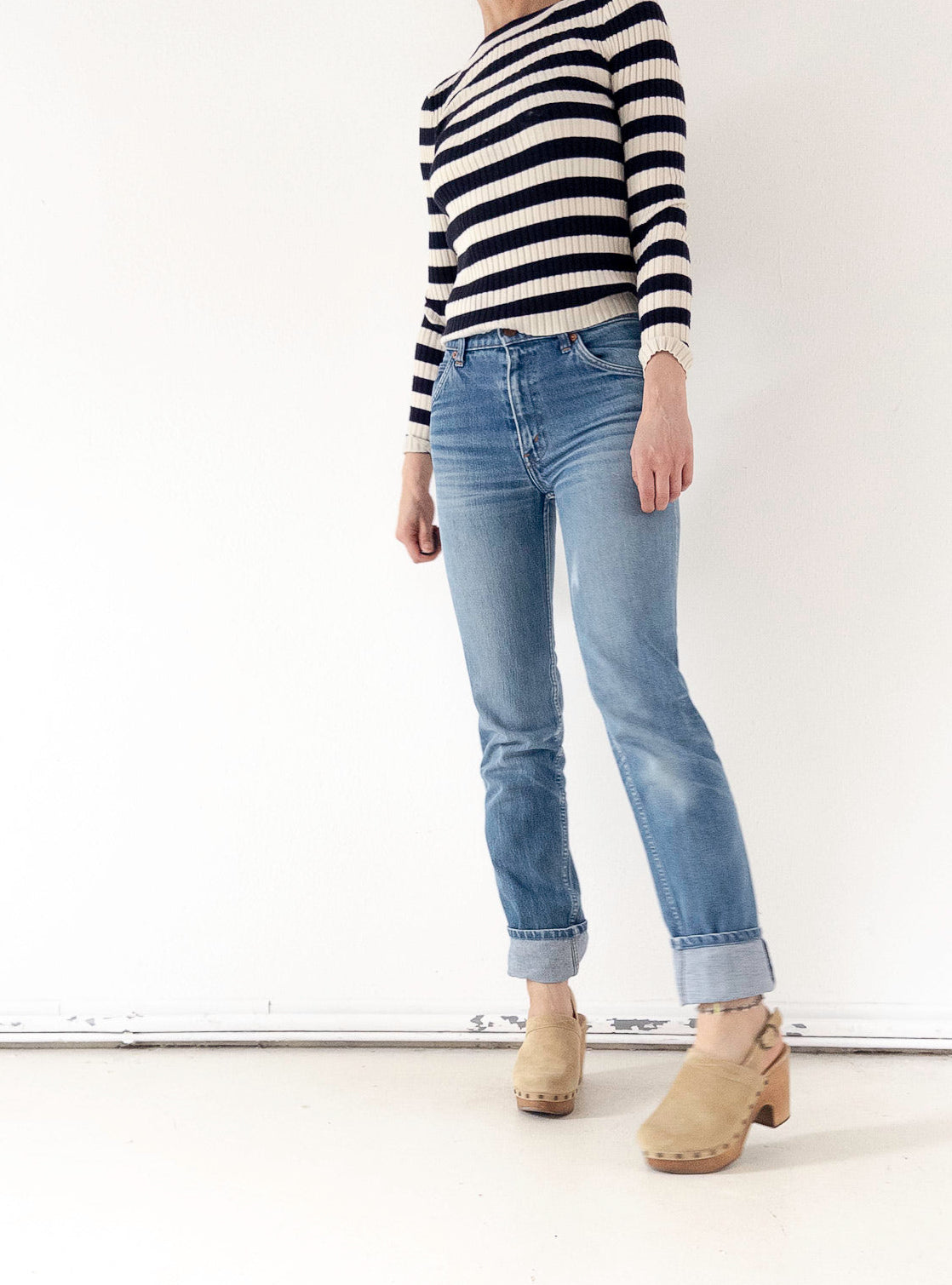 W25-26 L34  Levis 631 Jeans 80s Vintage