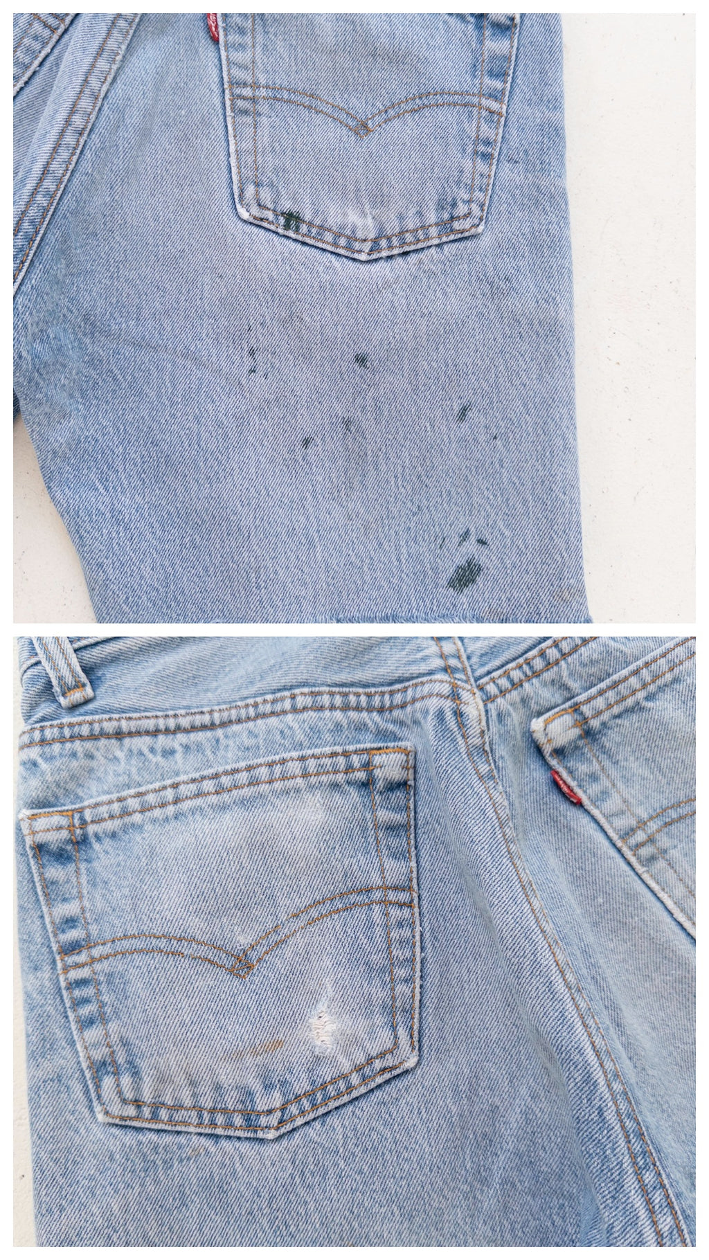 W25 - 26 Levis 501 Shorts| Cutoffs | 80s Vintage Made in USA