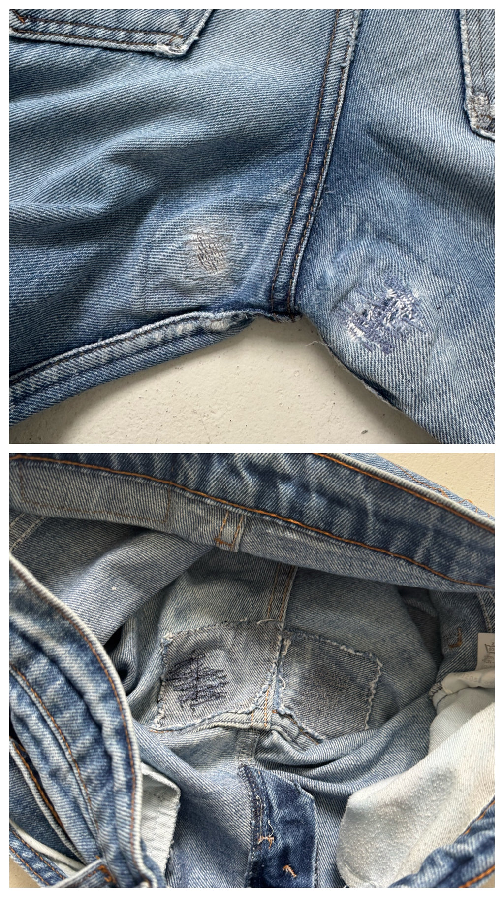 W28 L34 Levis 643 80s Vintage Made in Belgium
