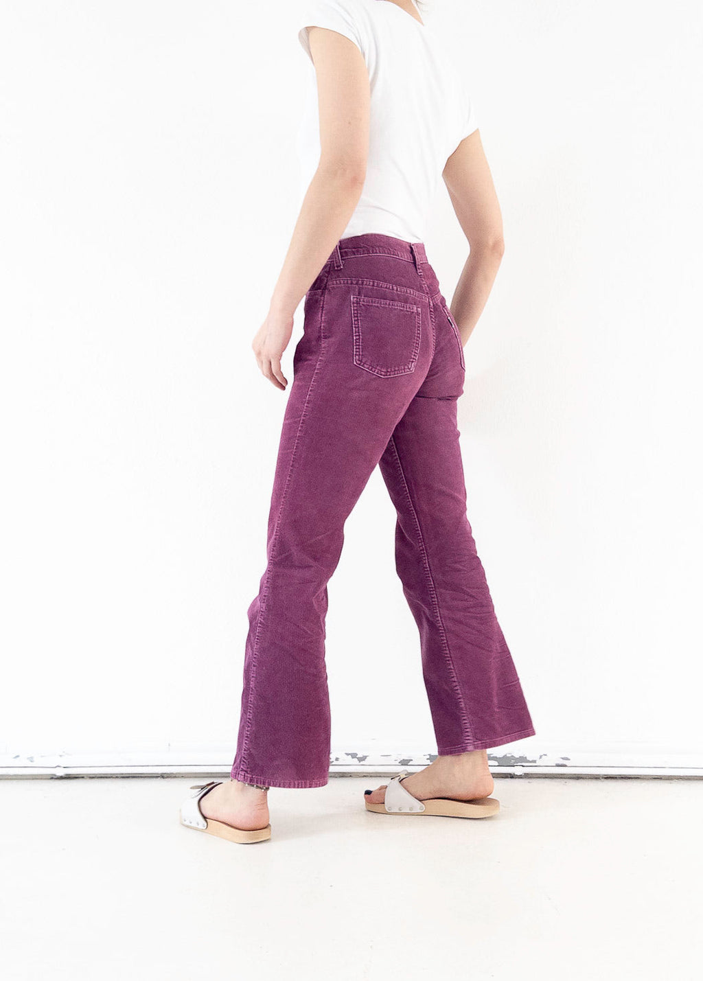 W26 L31 BIG E Levis For Gals Schlaghose 60s 70s Vintage Made in USA