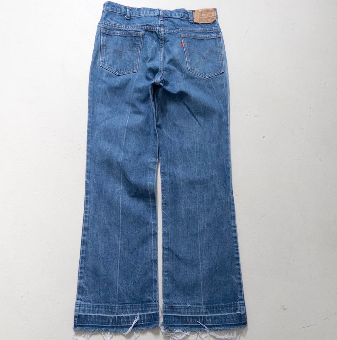 W31-32 L32 Levis 632 Flared Jeans 80s Vintage Made in Belgium