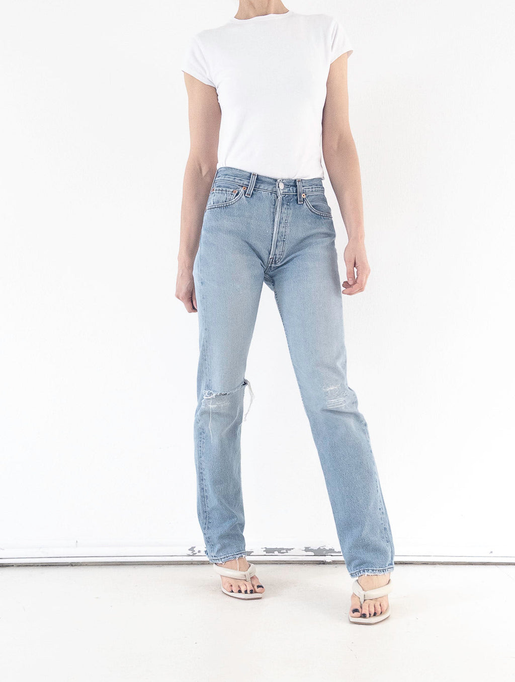 W27 L34 Levis 501 90s Vintage Made in Poland