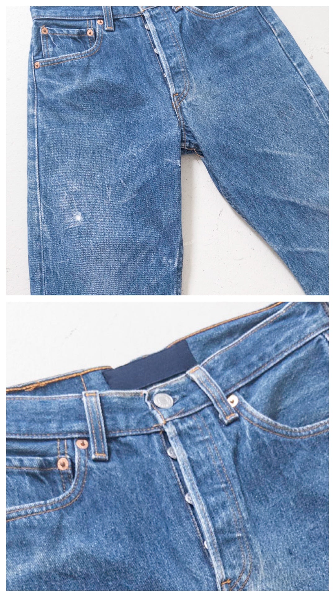 W25 W26 L28 Levis 501 90s Vintage Made in USA