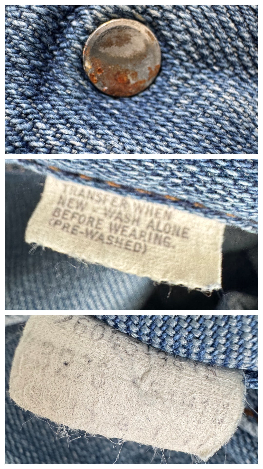W26 - 27 L30 Levis Cropped Schlaghose 70s Vintage Made in USA