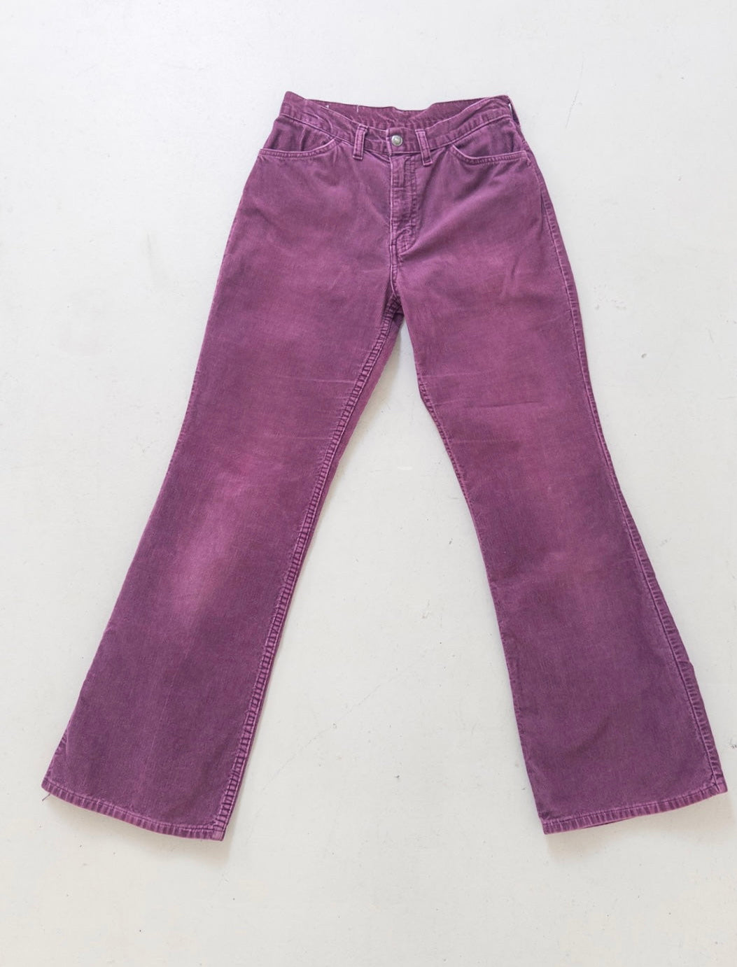 W26 L31 BIG E Levis For Gals Schlaghose 60s 70s Vintage Made in USA