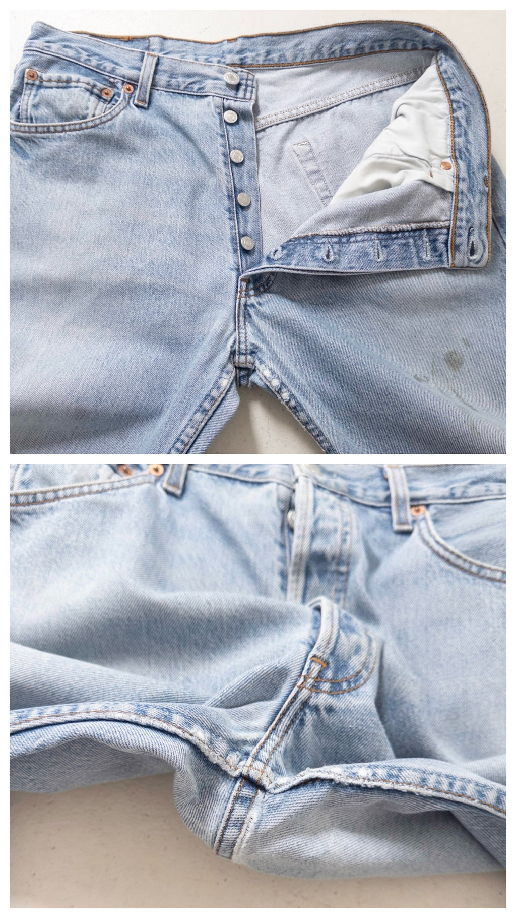 RESERVIERT***W32 L32 Levis 501 90s Vintage Made in Poland