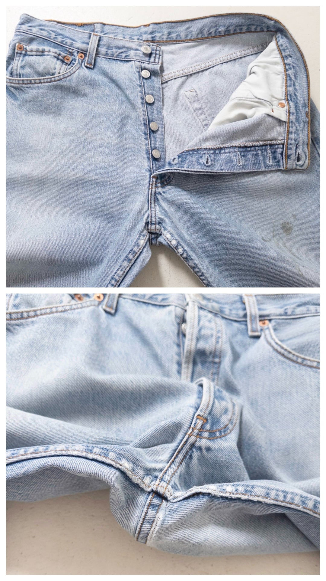 RESERVIERT***W32 L32 Levis 501 90s Vintage Made in Poland