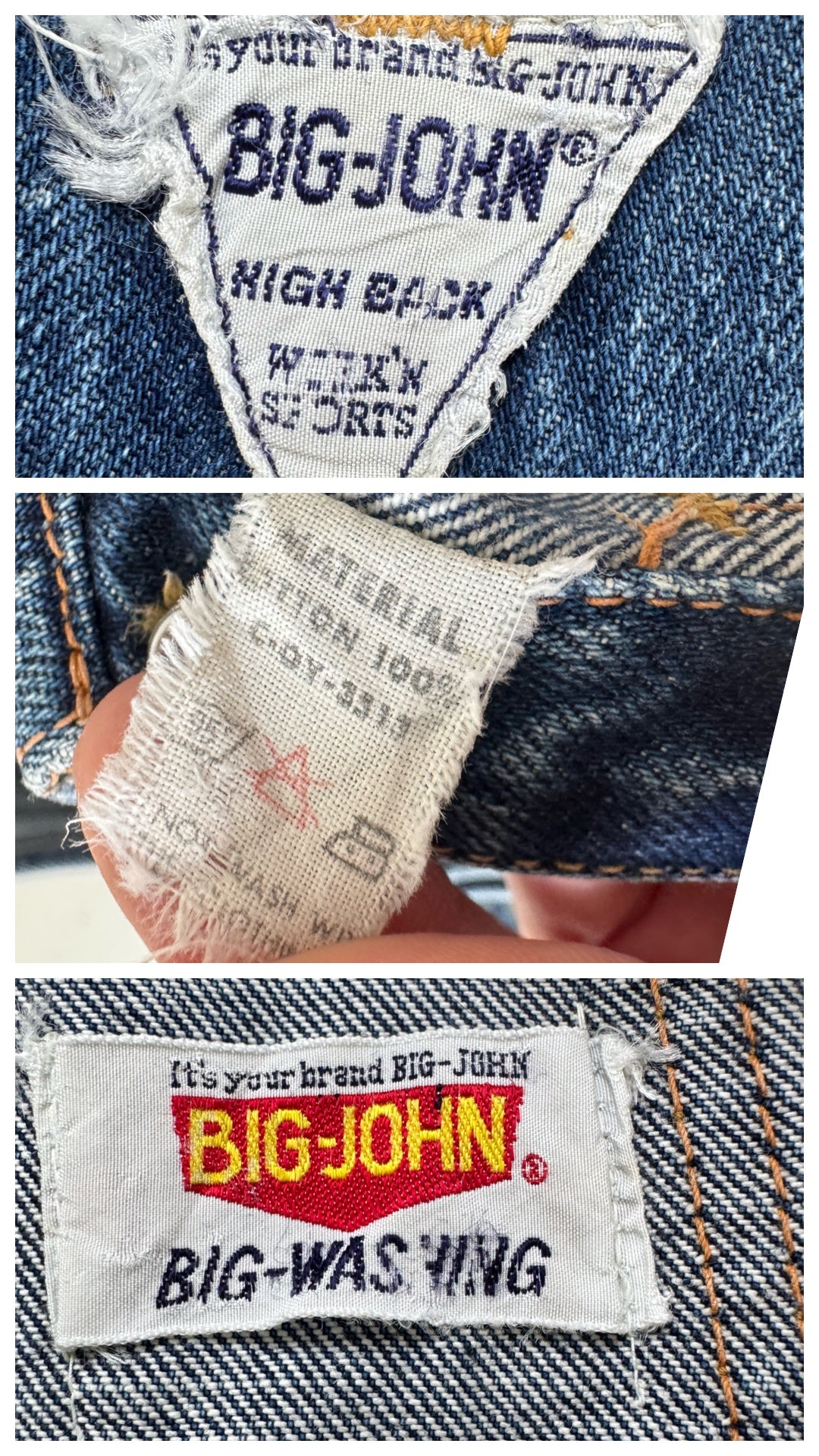 Gr. S Big John Carpenter Workwear Latzhose 70s Vintage