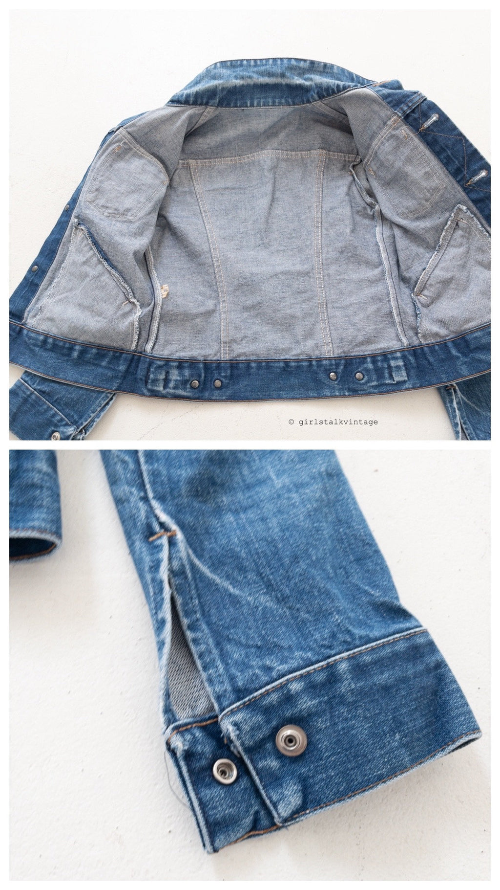 70s Vintage Wrangler Jeansjacke Gr. XXS - XS