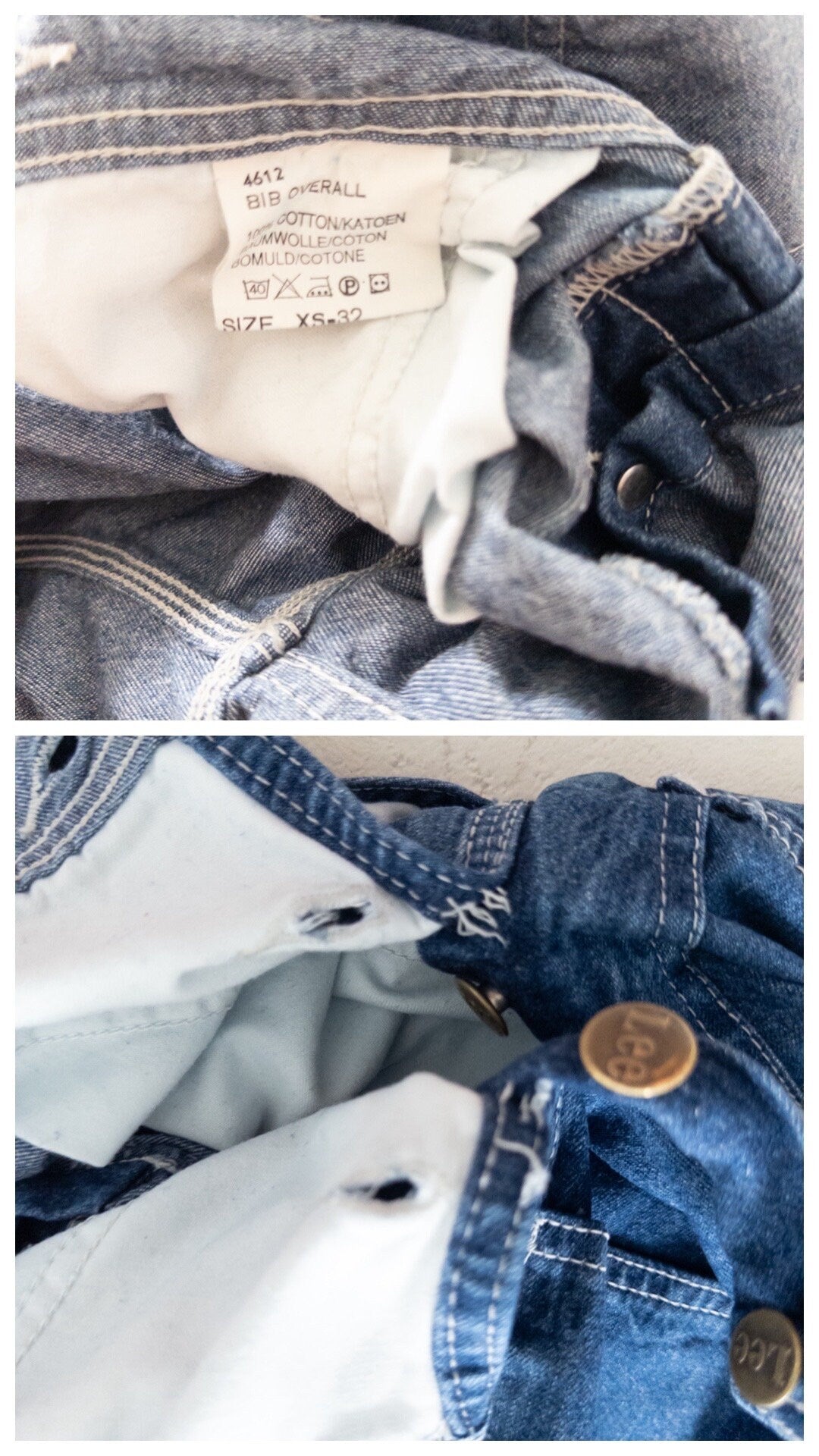 Gr. XS Lee Latzhose 90s Vintage