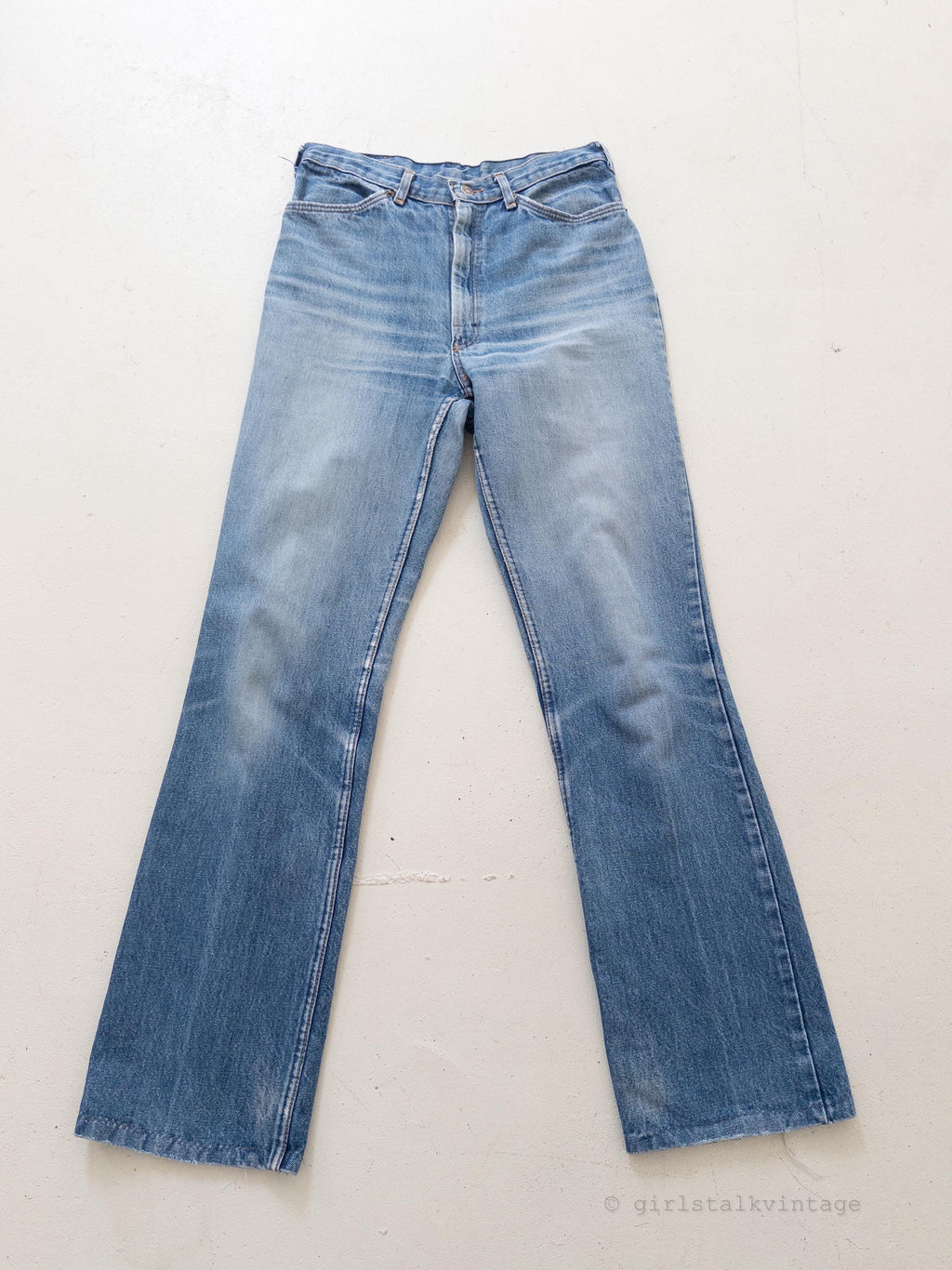 70s Vintage Mustang Cigarette Jeans Gr. 28