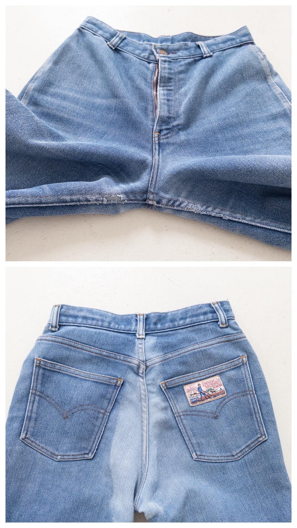 70s Vintage Levis Gr. 26 - 27 Made in USA