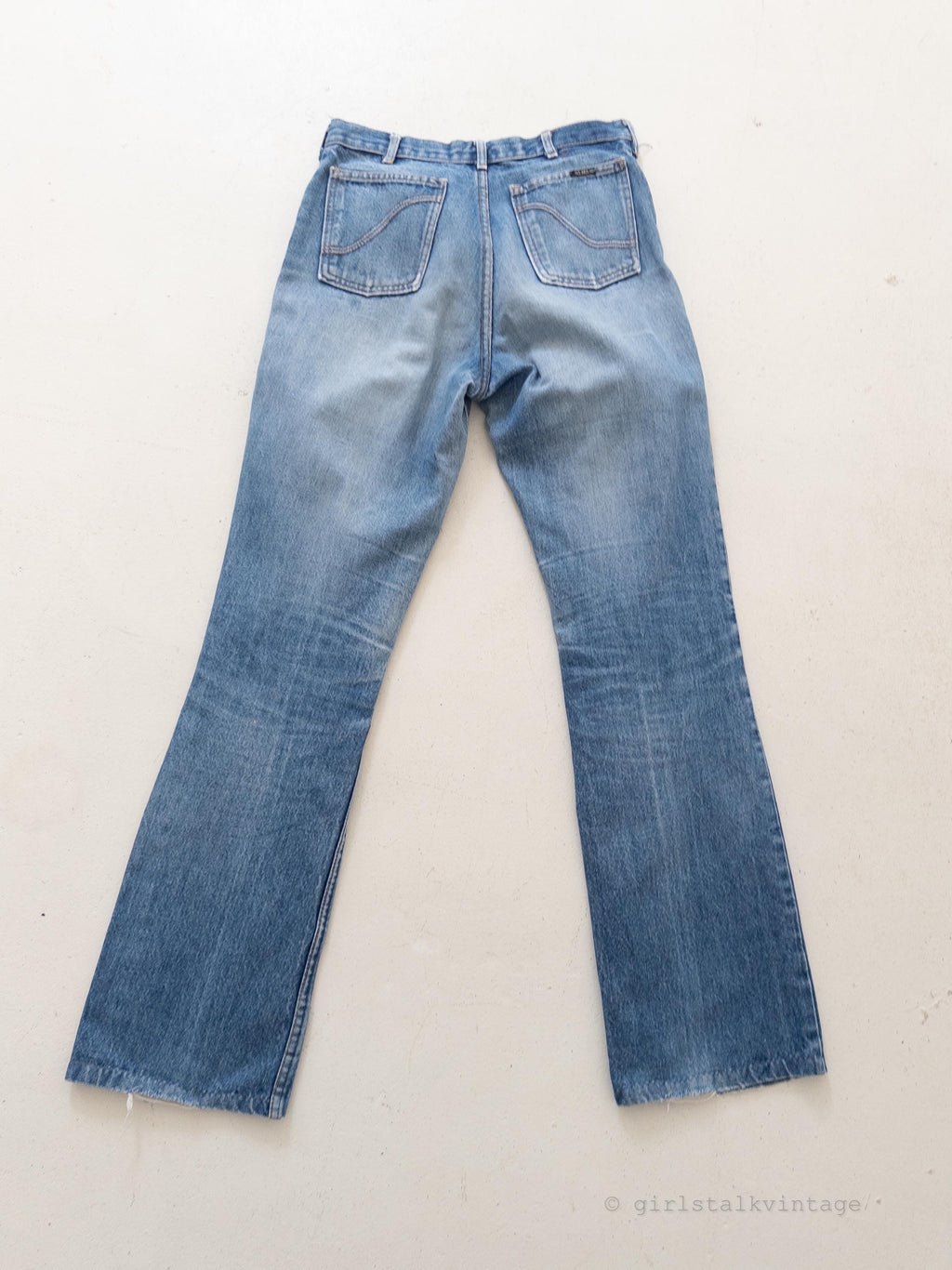 70s Vintage Mustang Cigarette Jeans Gr. 28