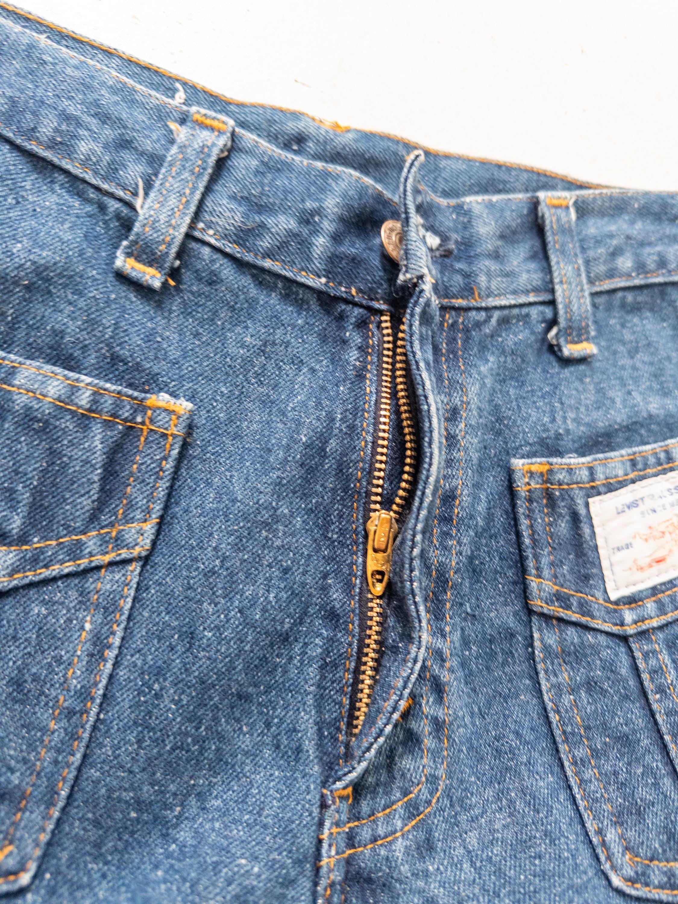 70s Vintage Levis Schlaghose Gr. 22 - 23